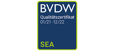 BVDW Zertifikat SEA