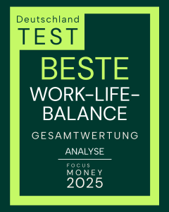 AUSZEICHNUNG TOP Work-Life-Balance