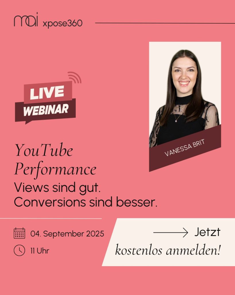 WEBINAR EVENT – YouTube Performance