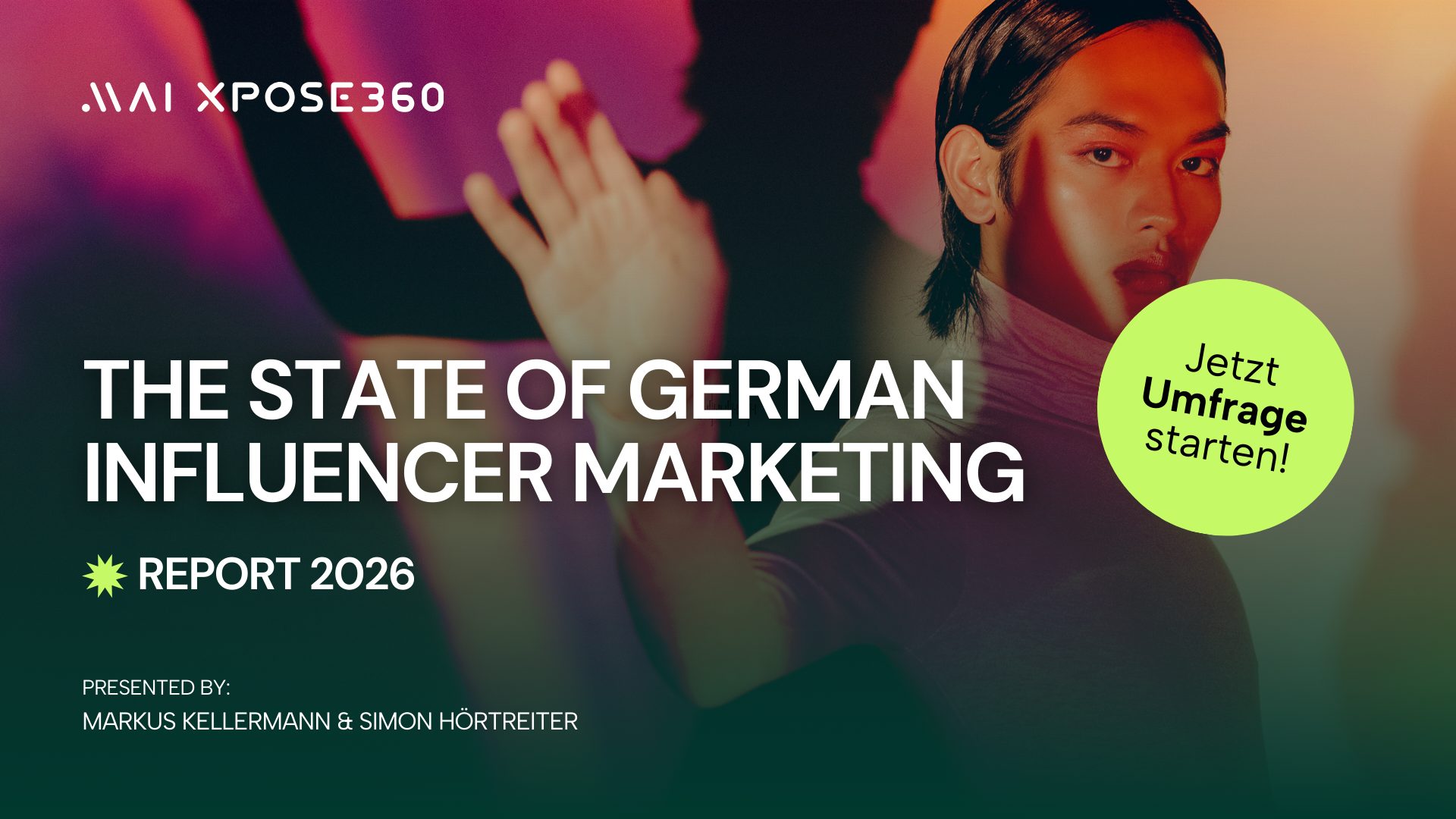Influencer Trend Report 2026 – Headerbild LP