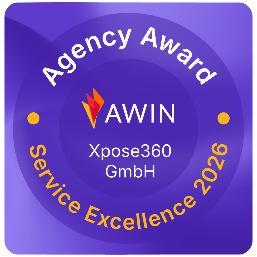 Digital Agency Award badges Badge 2026 Xpose360 v4